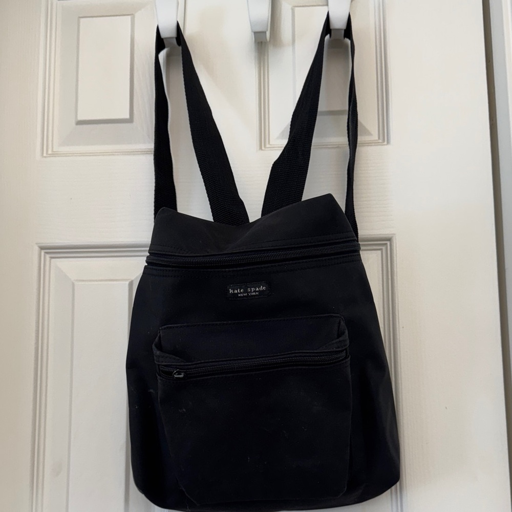 Kate Spade Small Black Backpack